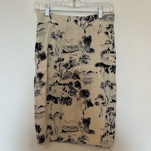 Forte Forte Le Sete Ritrovate 100% silk skirt women’s size small made in Italy